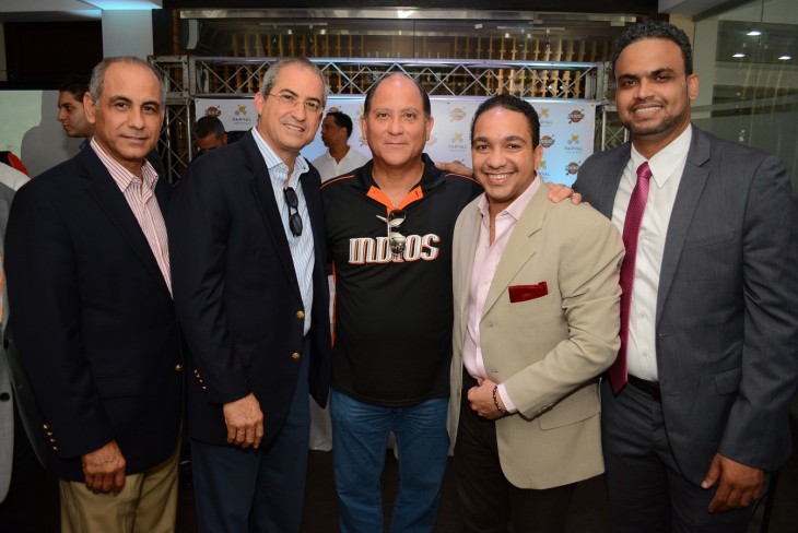 Hermanos vargas, martin gomez, Roberto Neris y Junios Matrille